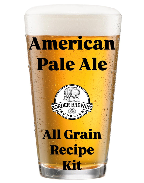American Pale Ale
All Grain Recipe Kit
A pale, refreshing and hoppy ale with sufficient supporting malt to make the beer balanced and drinkable.