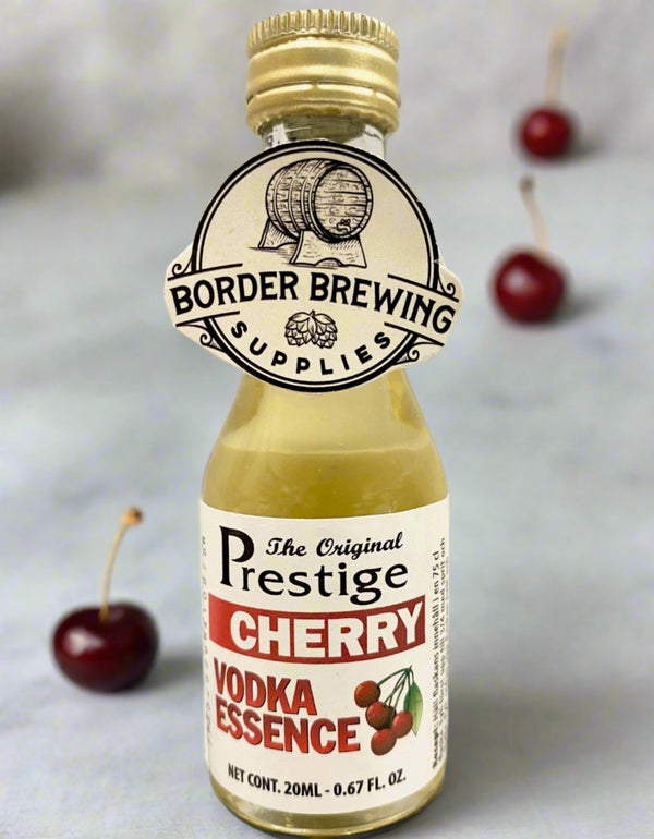 Cherry Vodka Prestige Cherry Vodka a fruity grain vodka with a delicious flavour of dark cherries. Perfect for cocktails