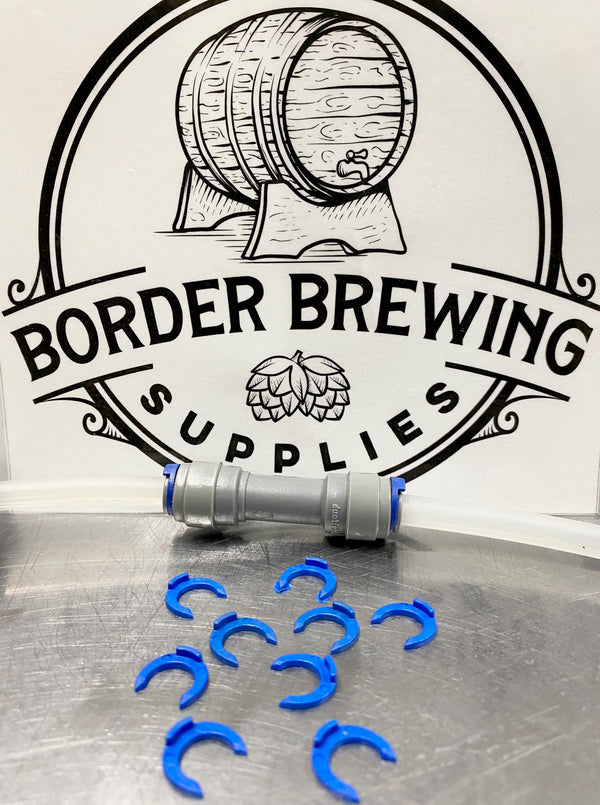 Retaining Circlip Lock your duotight 10 pack When clipped into place, this Circlip prevents the collar of the Duotight fitting from being pushed inwards, making it impossible for the fitting to release its grip on any hose! Suits any Duotight 8mm fittings. *Clips only