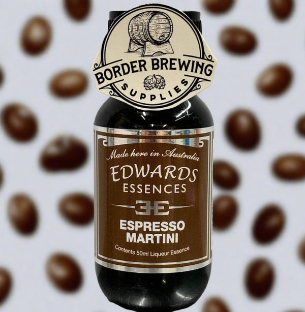 Espresso Martini. Edwards Essences. Tasting of rich dark espresso beans, with hints of cream & vanilla extract to create a wonderfully sweet, decadent velvet finish.