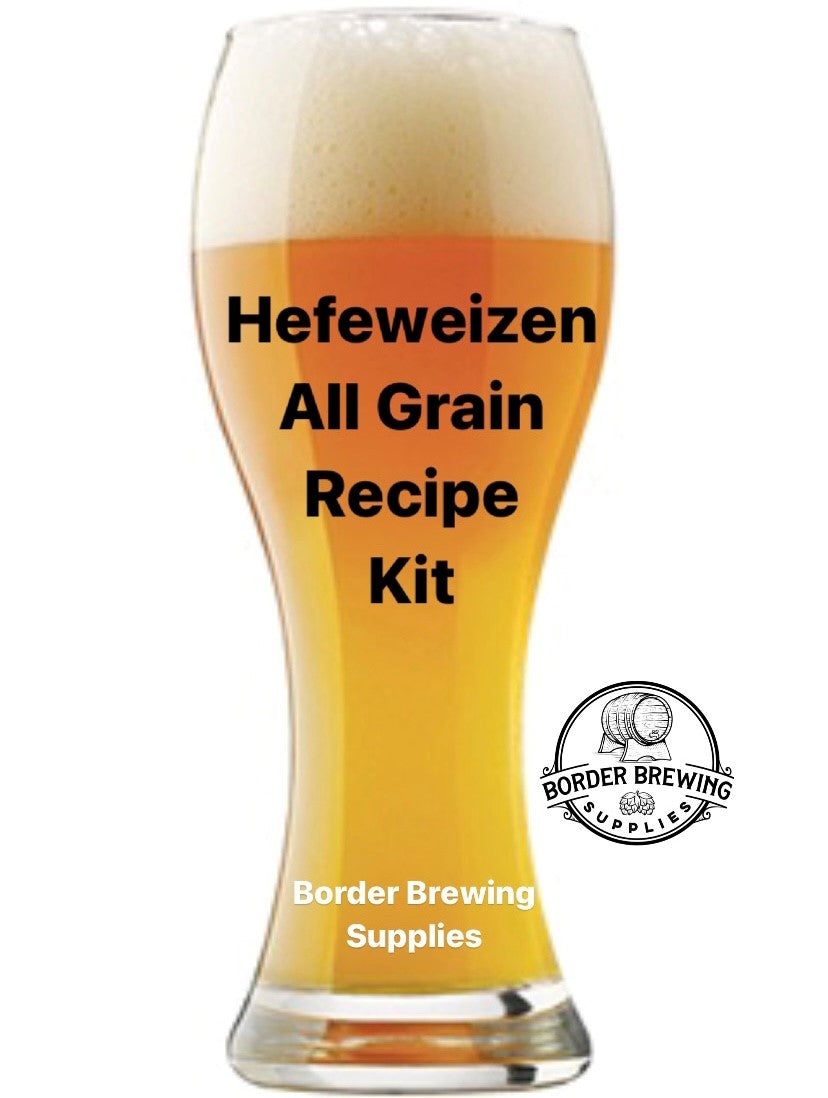 Hefeweizen All Grain Recipe Kit Border Brewing Supplies