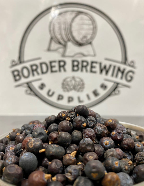 Juniper Berries Gin Botanicals 100g Juniper berries are one of the main ingredients used in the production of gin. They give gin its distinctive flavour and aroma. The essential oils and flavors from the juniper berries are extracted during distillation, and they infuse the gin with a piney, slightly citrusy taste and aroma. Juniper berries also provide a slightly bitter and astringent taste, which helps balance out the sweetness of other ingredients in the gin.