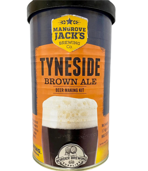 Tyneside Brown Ale Mangrove Jack's International 1.7kg Malt Extract Brewing Kit A rich, creamy chocolate brown ale that's very smooth and well rounded with a pleasant hop flavour and light bitterness. In the style of Newcastle Brown Ale.