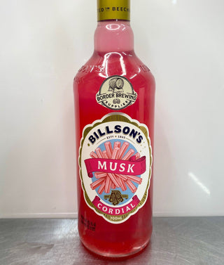 Musk Billson's 700ml Cordial Jazz up your Vodka or mix in a cocktail.  Billson's Musk Cordial is sure to make any drink pop! Brewed with Billson's pure alpine spring water, Billson's syrups are easily enjoyed with still or sparkling water. They also work as the star ingredient in your amazing cocktail or cooking creation.