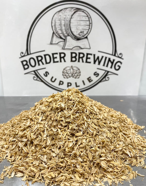 Rice hulls are used as an aid when mashing high protein mashes such as Wheat, Oats & Rye. Rice Hulls greatly help in avoiding a stuck mash where your mash will not recirculate and also aids in avoiding stuck sparges. This is where your sparge water will not drain from your grain basket, bag or through a false bottom.