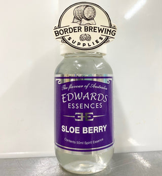 Sloe Berry Gin Enhancer Edwards Essences Sloe Berries are a cousin of the cherry. Sloes are known for their tart flavour & mellow to rich almond flavour. Sloe Berries are common additions to gin, wine & liqueurs.  Blackthorn or Sloe, this fruit is perfect to make a Sloe Gin or Sloe Berry Schnapps.  Add 2-5ml to enhance & improve the fruity Sloe Berry character of your Gin.