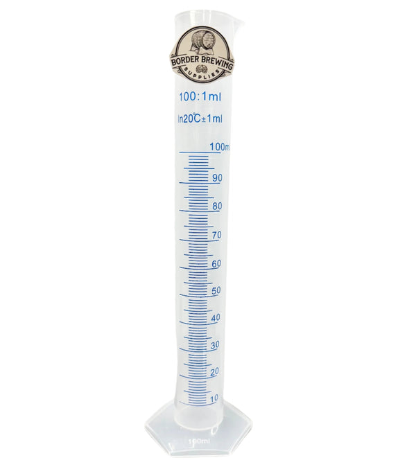Measuring Cylinder
Plastic 100 ml
These cylinders have a wide sturdy base with a 28mm internal diameter.