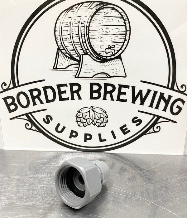 Keg Coupler & Tap Shank Joiner duotight 8mm (5/16”) Female x 5/8” Female Thread This straight joiner is suitable for Beer & Gas hosing with 4mm & 5mm ID line or most lines with 8mm outer diameter. The thread on this fitting will suit: Standard Keg Couplers with 5/8 thread Standard tap shanks with 5/8 thread Many other home brew fittings with 5/8 Thread It will not fit the 10mm OD EVABarrier line (with 6mm ID)