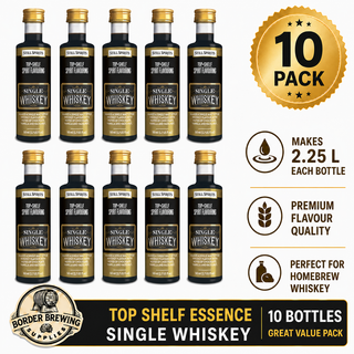 Top Shelf Single Whiskey x 10 Pack Bundle
