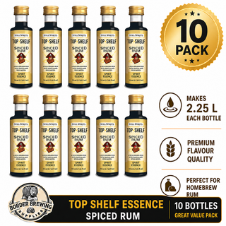 Top Shelf Spiced Rum x 10 Pack Bundle