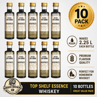 Top Shelf Whiskey x 10 pack Bundle