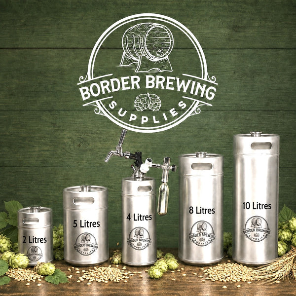 KegLand 5 Litre Stainless Steel Mini Keg | Portable Beer Keg
