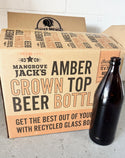 750ml amber crown top beer bottles x12 Gold Coast and Tweed Heads pickup