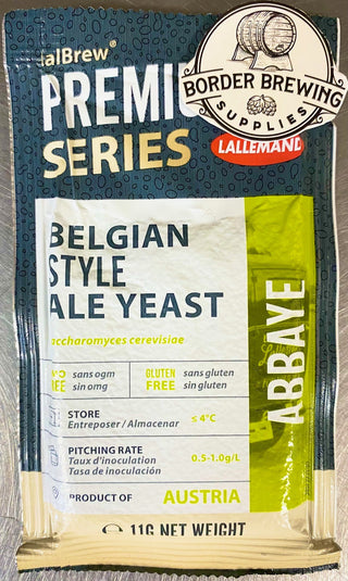 Abbaye Ale Belgian Style Ale Yeast Lallemand LalBrew Produces the Spiciness & Fruitiness typical of Belgian & Trappist style ales.