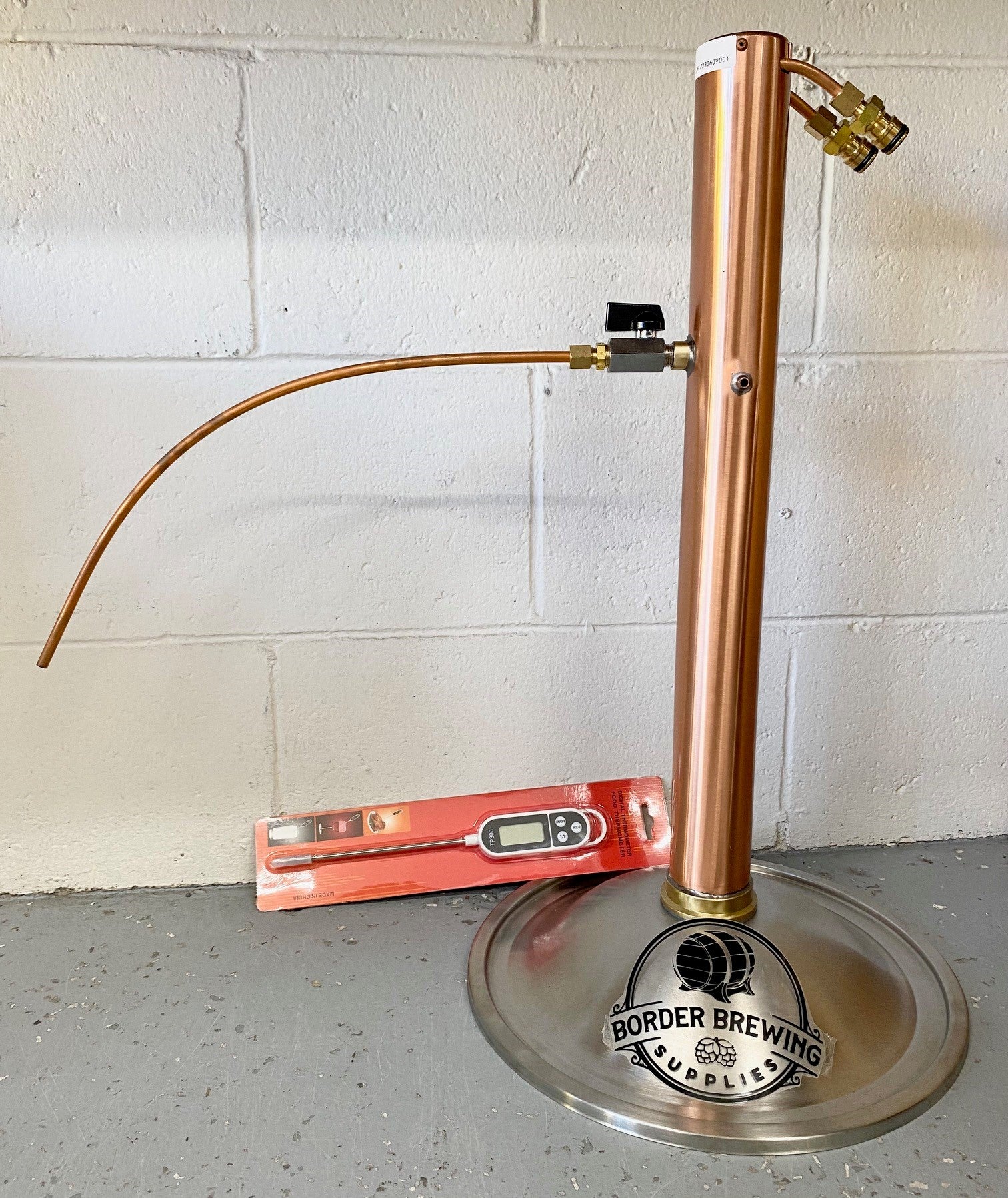AlcoEngine Reflux Copper Condenser Border Brewing Supplies