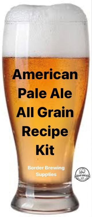 American Pale Ale All Grain Recipe Kit A pale, refreshing and hoppy ale with sufficient supporting malt to make the beer balanced and drinkable.