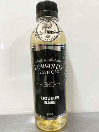Liqueur Base Edwards Essences 300ml This bottle of base mix is ready to pour, no messy mixing involved. Use  in place of sugar & liquid glucose when mixing your liqueurs. It is also vegan-friendly!