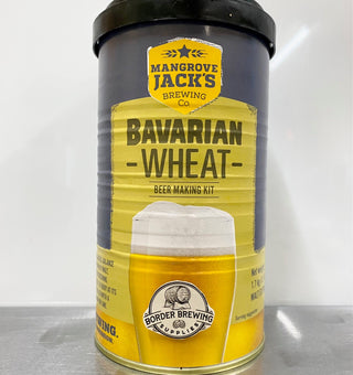 Bavarian Wheat Mangrove Jack's International 1.7kg Malt Extract Brewing Kit Made from a careful balance of wheat and barley malt, this is a crisp refreshing, distinctive beer, to enjoy at its prime. In the style of Hefeweizen, Witbier, Weihenstephaner Hefe Weissbier