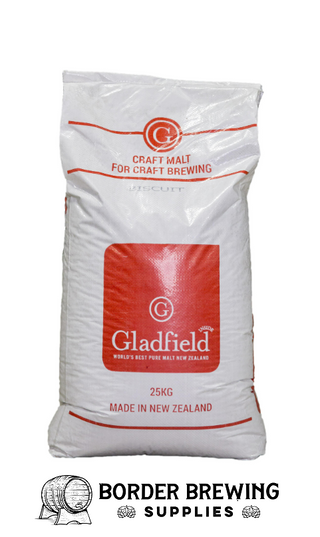 Gladfield Biscuit Amber Malt Grain Biscuit Malt Amber Malt Gladfield Made by gently roasting kilned-dried Ale Malt. Our Biscuit Malt is ideal when used in small amounts to give a dry, toasted biscuit finish to light, mild ales and bitters where brewers do not want to add much colour.
