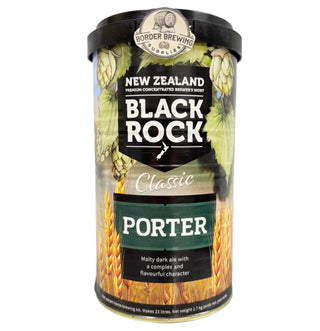 The Black Rock Classic Porter is a dark malty style Brew. Brewed with four specialty malts Black Rock Classic Porter is a complex, full flavoured dark beer.