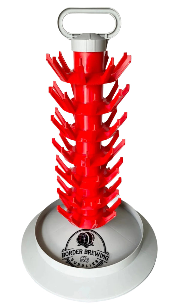 Bottle Tree Washer Drying Rack Border Brewing Supplies
