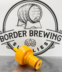 Carbonation Cap Yellow - Liquid Carb Cap Keep your beverage nicely carbonated with a carb cap. Great for travelling or handing in competition beers. Perfect for keeping a 2L bottle of Coke/Pepsi at top fizz levels until the very end.  Ball Lock Plastic Carbonation Cap x 6.35mm duotight  Designed to suit Screw top beer bottles, Soda & Coke bottles, & FermZilla lids.  If you have a keg system you should have at least a couple of these as they are so useful.
