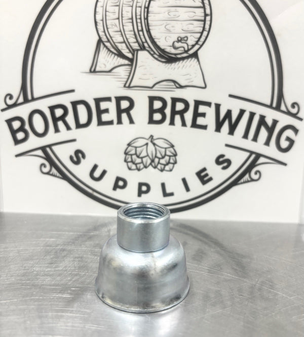 Champagne Bell
Attaches to Bench Capper

For capping champagne bottles you will need to swap the crown top bell to a champagne bell or tirage bell.