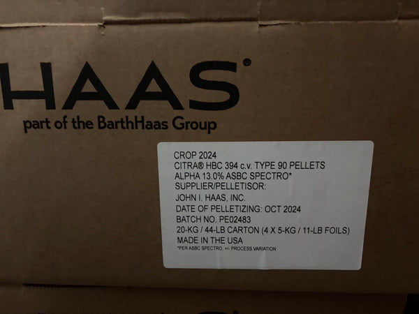 Citra Hops T90 2024 13.0%AA