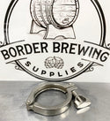 Tri Clover Clamp 2 Inch Made from 304 stainless steel and compatible with wide range of other standard 2inch tri-clover fittings.  They are commonly used in brewery hardware 100L+ in size.  Used to attach a sight glass in brewing & distilling  Compatible with AlcoEngine Pot Still & Reflux Stills to connect to keg boilers.