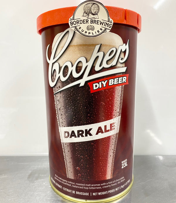 Old Dark Ale Coopers Original 1.7kg DIY Malt Extract Brewing Kit Rich mahogany colour and a creamy head. Roasted malt aromas with a hint of Chocolate, generous mouthfeel dominated by roasted malt flavours, sufficient hop bitterness to give balance and a dry finish.  A favourite amongst dark beer drinkers.