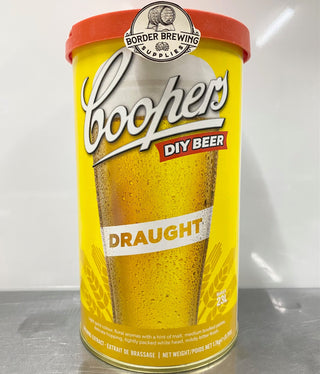 Draught Coopers Original 1.7kg DIY Malt Extract Brewing Kit Light yellow-gold colour with a tightly packed white head, floral nose with a hint of malt, medium bodied palate with delicate hopping and a slightly bitter finish.  The most discerning draught drinker will appreciate this beer.