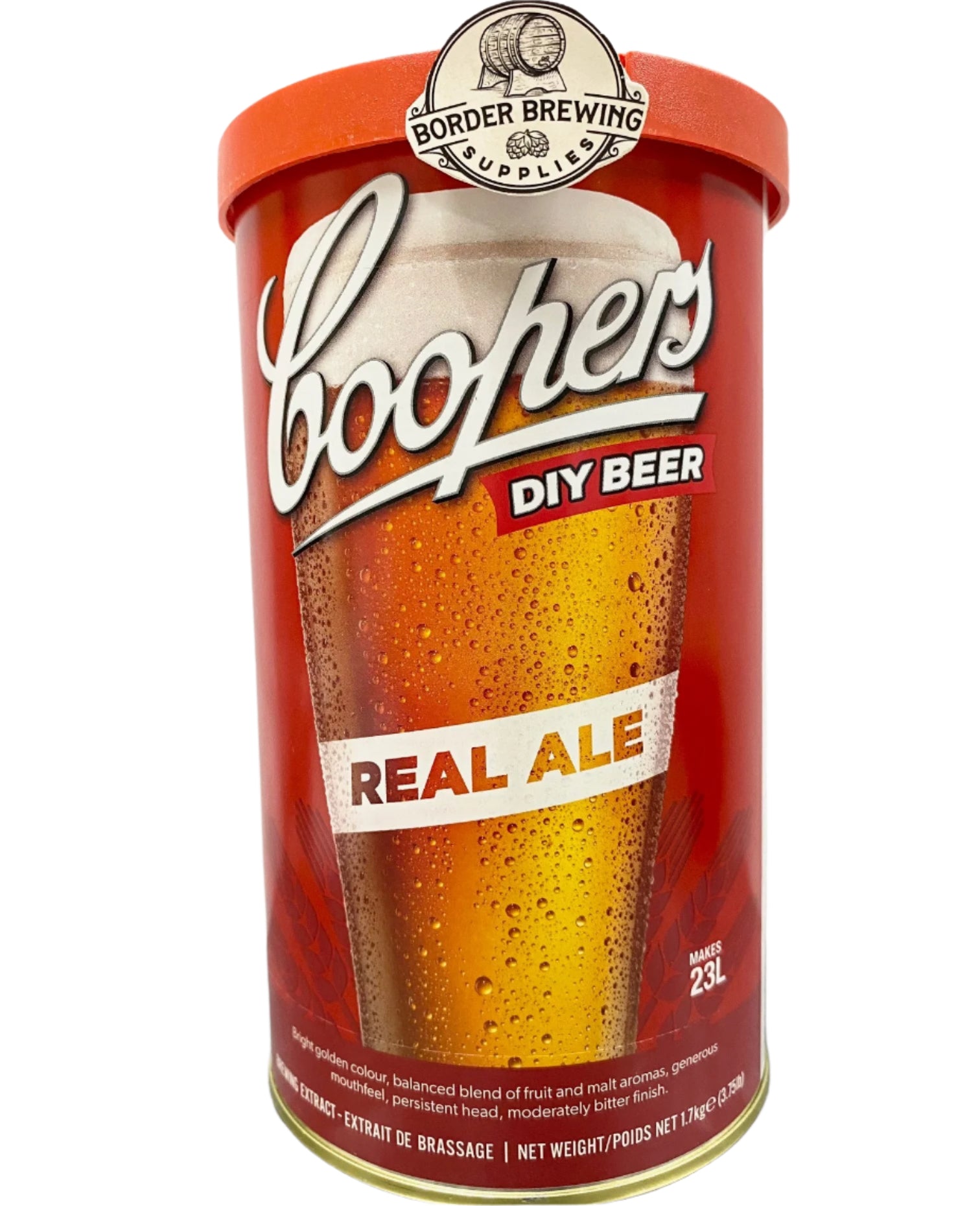 Coopers Real Ale Brew Kit | Border Brewing Supplies