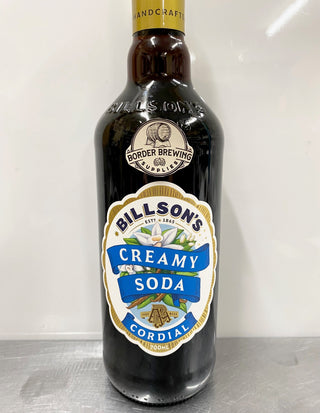 Creamy Soda Billson's 700ml Cordial Jazz up your Vodka or mix in a cocktail.  Billson's Creamy Soda Cordial is sure to make any drink pop! Brewed with Billson's pure alpine spring water, Billson's syrups are easily enjoyed with still or sparkling water. They also work as the star ingredient in your amazing cocktail or cooking creation.