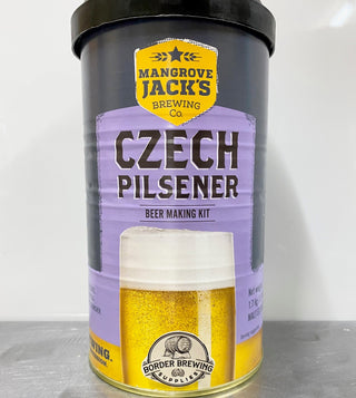 Czech Pilsner Mangrove Jack's International 1.7kg Malt Extract Brewing Kit Fully flavoured with a distinctive hop character, this distinguished Czech Pilsner is a great thirst quencher.  In the style of Pilsner Urquell or Budvar