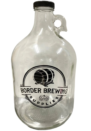 Demijohn 5 Litre Glass Bottle Wide Neck Screw Top Lid Store your neutral spirit long term in one of these.  Also used for small batch fermentations of beer, mead, cider or wine. *Airlock & Bung Sold Separately 