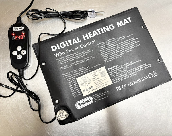 Digital Fermentation Heating Mat 25W | Temperature & Power Control