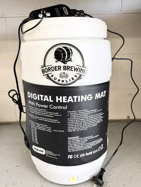 Digital Fermentation Heating Mat 25W | Temperature & Power Control