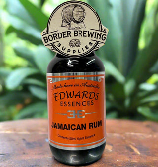 Jamaican Rum Edwards Essences A rich, full flavoured Jamaican Rum with a slight hint of natural spices with a very smooth finish. Created to mirror a traditional Caribbean Rum. Makes 3.5 Litres Or mix 700ml of neutral spirit (38%) 10ml (2 caps) of Edwards Essences  Try Edwards Essences Jamaican Rum if you like: Sailor Jerry / Appletons™