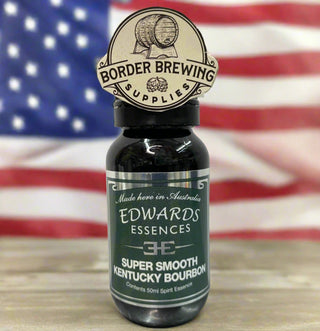 Super Smooth Kentucky Bourbon Edwards Essences A Premium extra smooth Bourbon, typical of the Kentucky style.   Makes 3.5 Litres Or mix 700ml of neutral spirit (38%) 10ml (2 caps) of Edwards Essences  Our top selling Jim Beam style essence