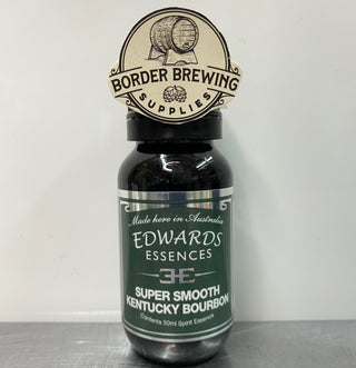 Super Smooth Kentucky Bourbon Edwards Essences A Premium extra smooth Bourbon, typical of the Kentucky style.   Makes 3.5 Litres Or mix 700ml of neutral spirit (38%) 10ml (2 caps) of Edwards Essences  Our top selling Jim Beam style essence