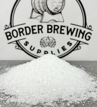 Magnesium Sulphate
Food Grade Epsom Salt 250g
Magnesium sulphate, commonly known as Epsom salt, is a brewing salt used to adjust the ion content of brewing water, impacting the mash and wort pH, and ultimately influencing beer flavour and bitterness.
It lowers pH slightly and can enhance hop bitterness by adding a "crispness" to the flavour.