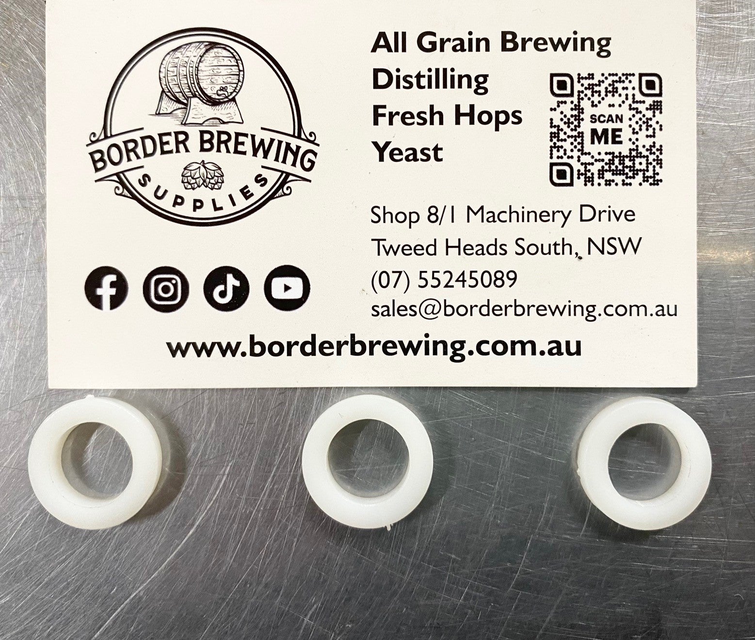 Gas Regulator Washer Border Brewing Supplies