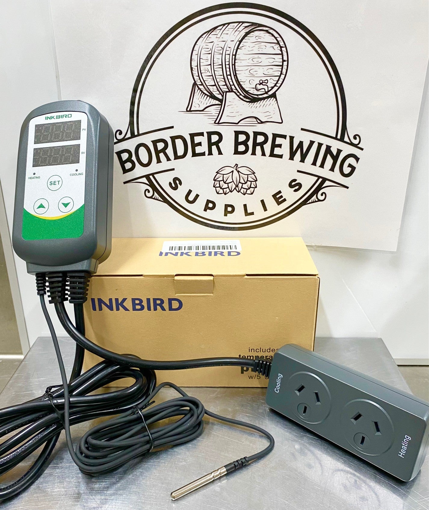Inkbird Temperature Controller ITC 308 Border Brewing Supplies Inkbird temperature controller itc 308 border brewing supplies