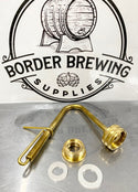 Jet Washer Carboy & Beer Bottle Washer Attach to a tap & let the Jet Washer BLAST your bottles clean in seconds!  Great for Brewers, Winemakers, Cleaners and more!