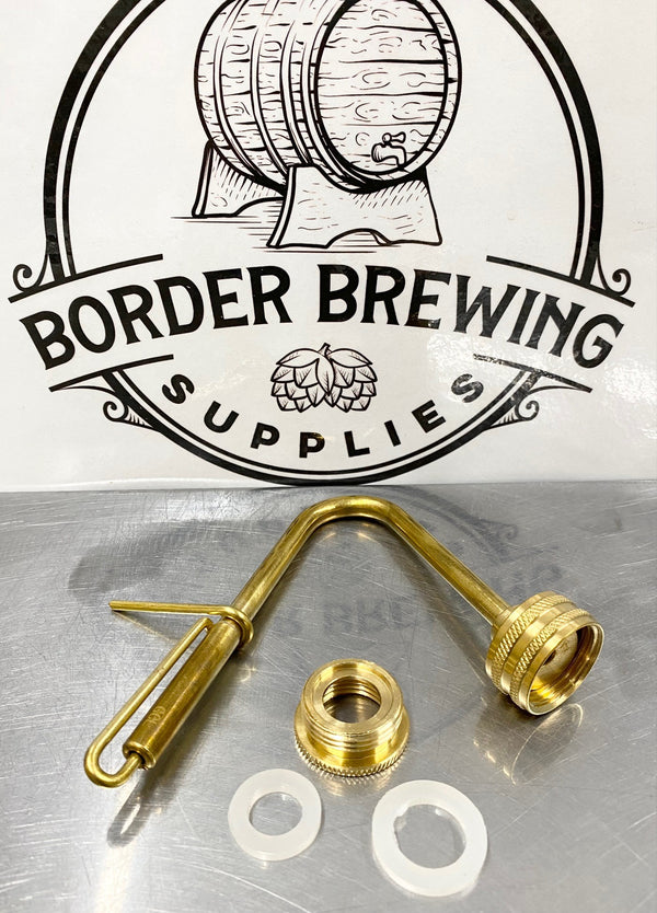 Jet Washer Carboy & Beer Bottle Washer Attach to a tap & let the Jet Washer BLAST your bottles clean in seconds!  Great for Brewers, Winemakers, Cleaners and more!