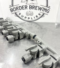 Gas Manifold Line Splitter 4 way