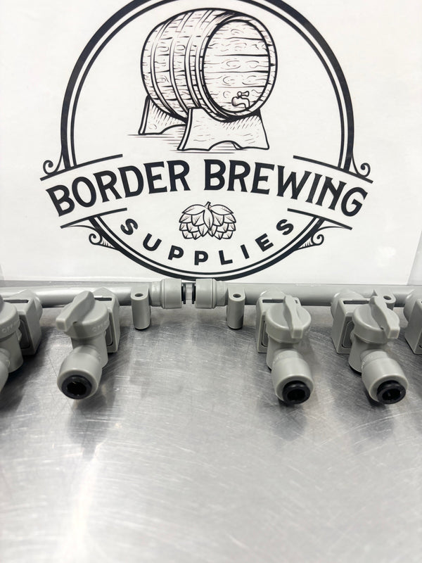 Gas Manifold Line Splitter 4 way