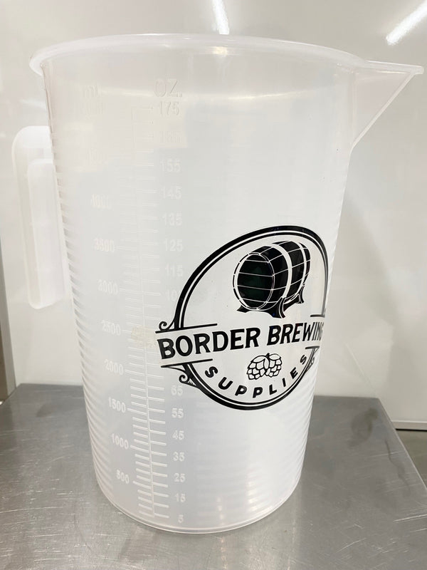 Jug 5 Litre Food Grade Plastic Measuring Mixing Jugs Measure Spirits Liqueurs Home Brew. 5L Measuring Jug Food Grade Plastic Great for measuring & mixing Spirit or Liqueur essences or transferring liquids to alternative vessel.