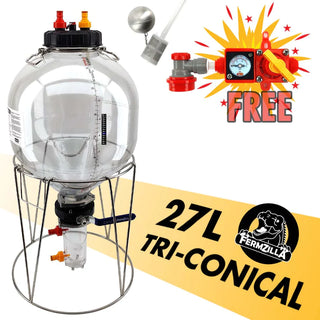 FermZilla 27L Tri-Conical Pressure Brewing Kit