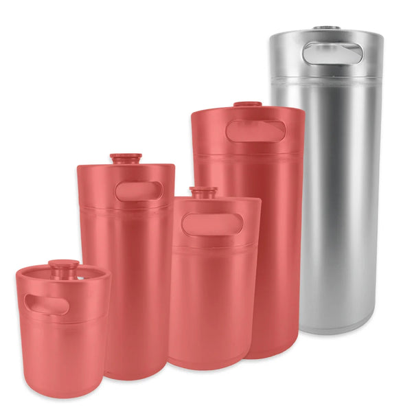 KegLand 10 Litre Stainless Steel Mini Keg | Portable Beer Keg
